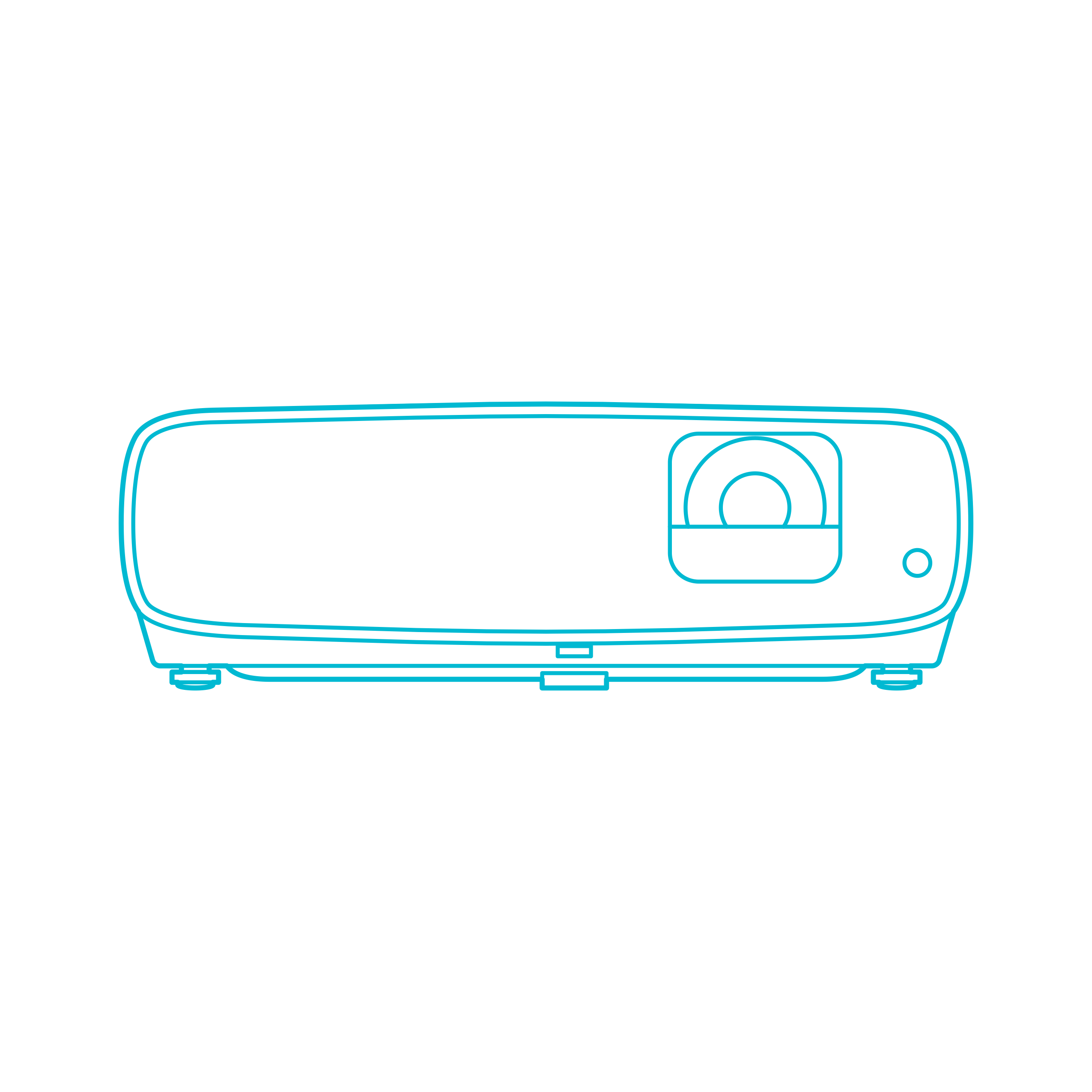 Guide Digital Projectors Benq Ht3550 Simple Outline Svg Vector Free Vectors